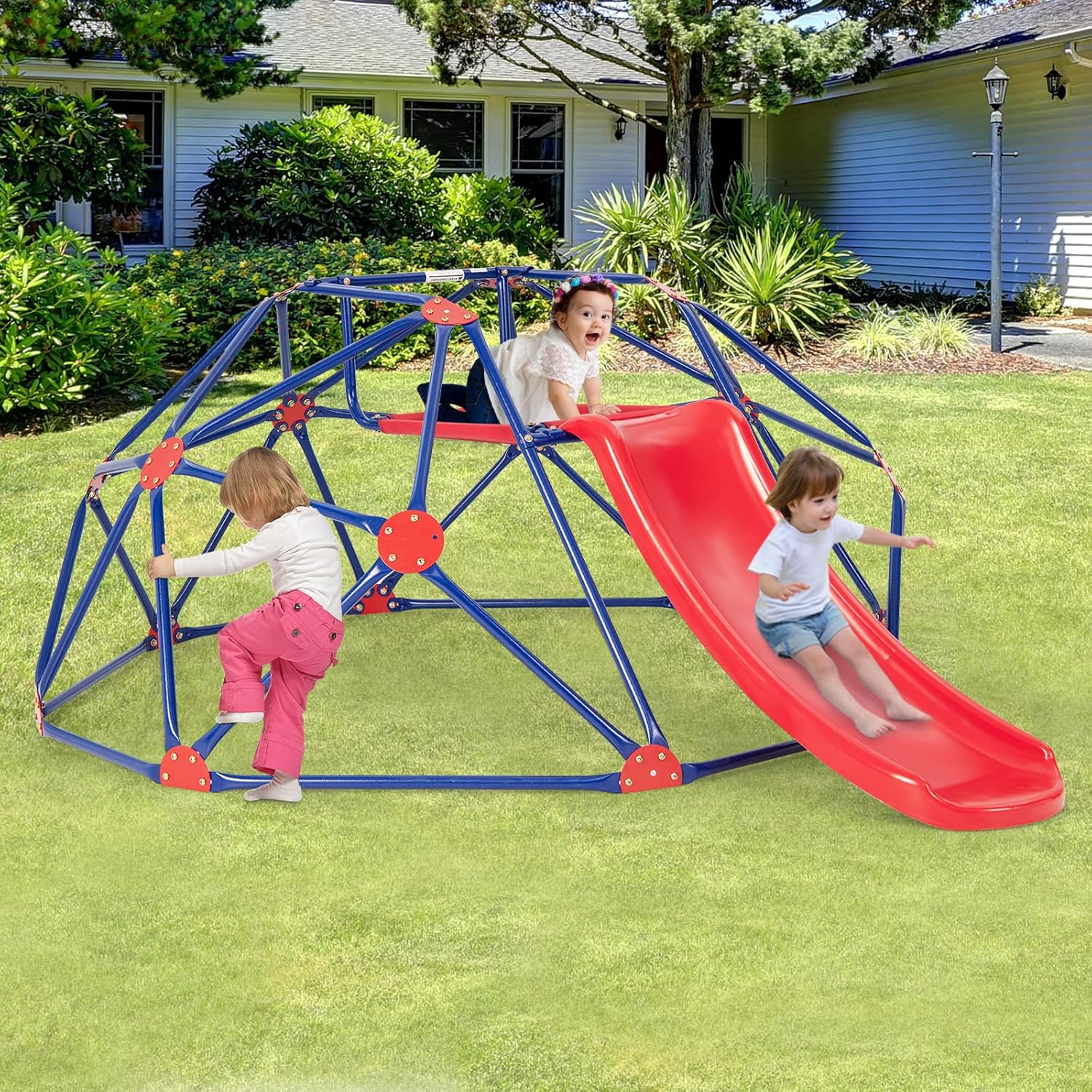 Climbing Dome with Slide