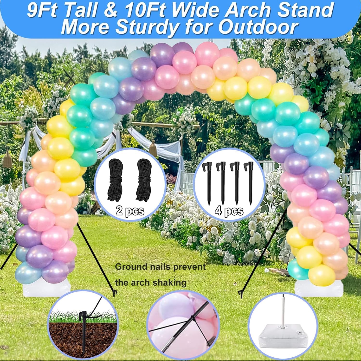 Balloon Arch Kit, 10ft x 9ft