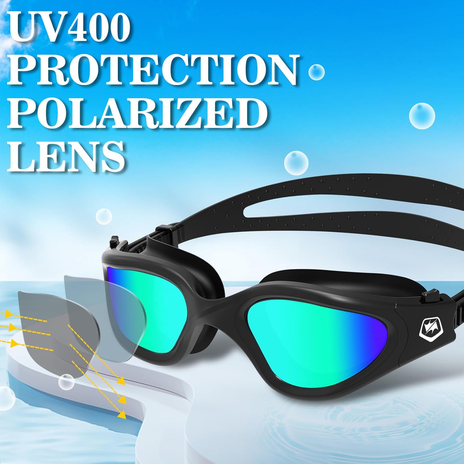 Polarized Goggles, Anti-Fog, Anti-UV, No Leakage