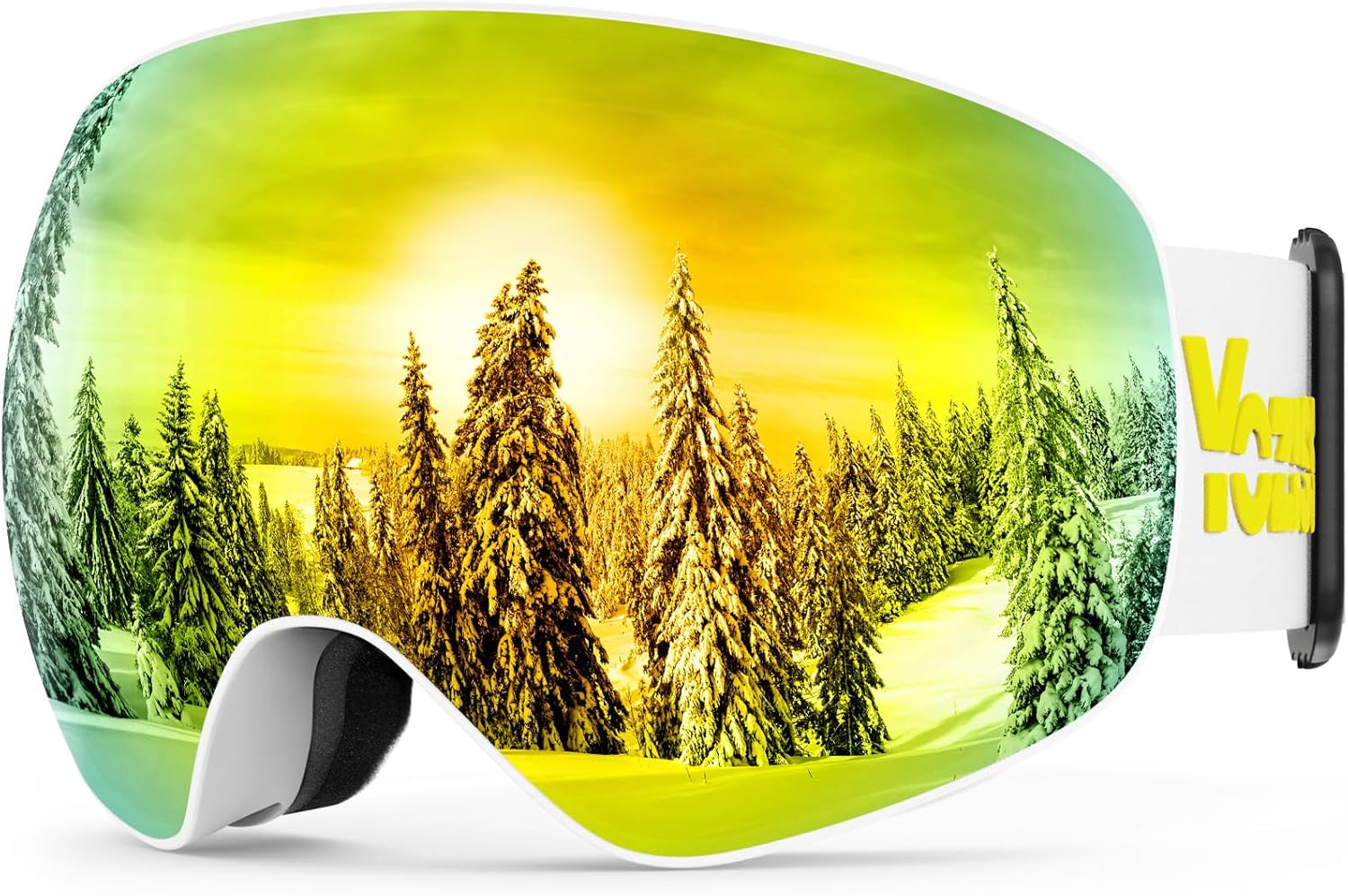 UV400 OTG Ski Goggles Anti-fog for Men Women