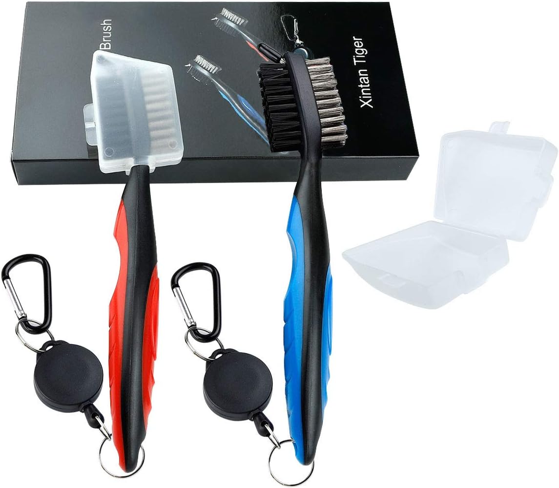 2 Piece Golf Club Brush Cleaner