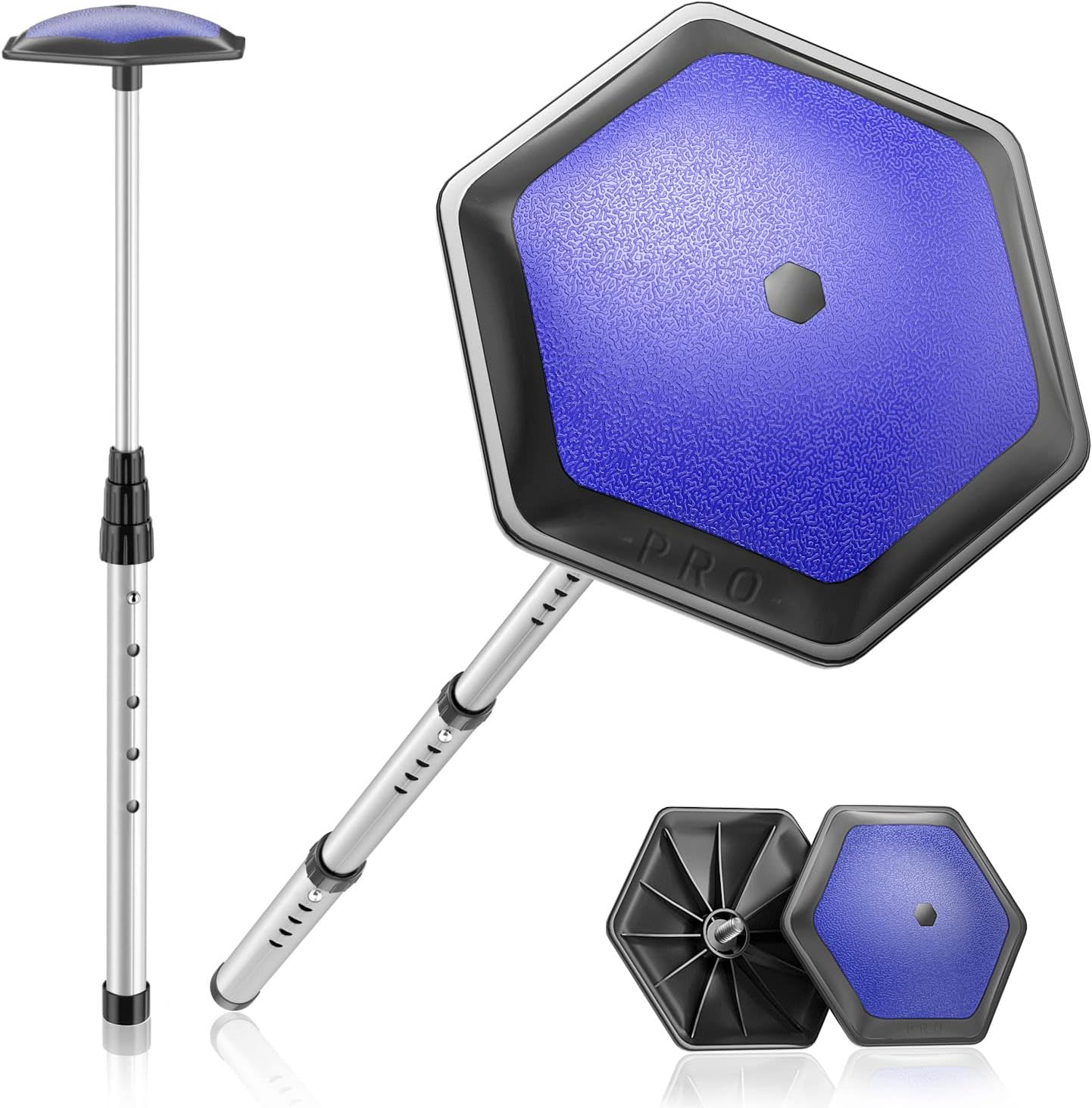 Portable Golf Clubs Stiff arm support protects travel bag, sturdy aluminum shaft, fully adjustable to protect clubs