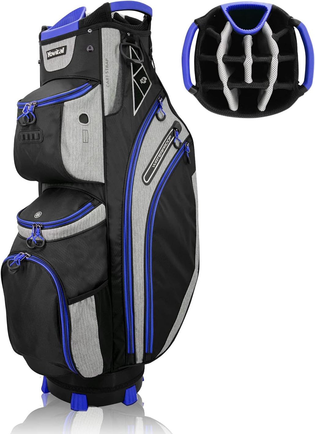 14 Way Golf Cart Bag, Classic Design