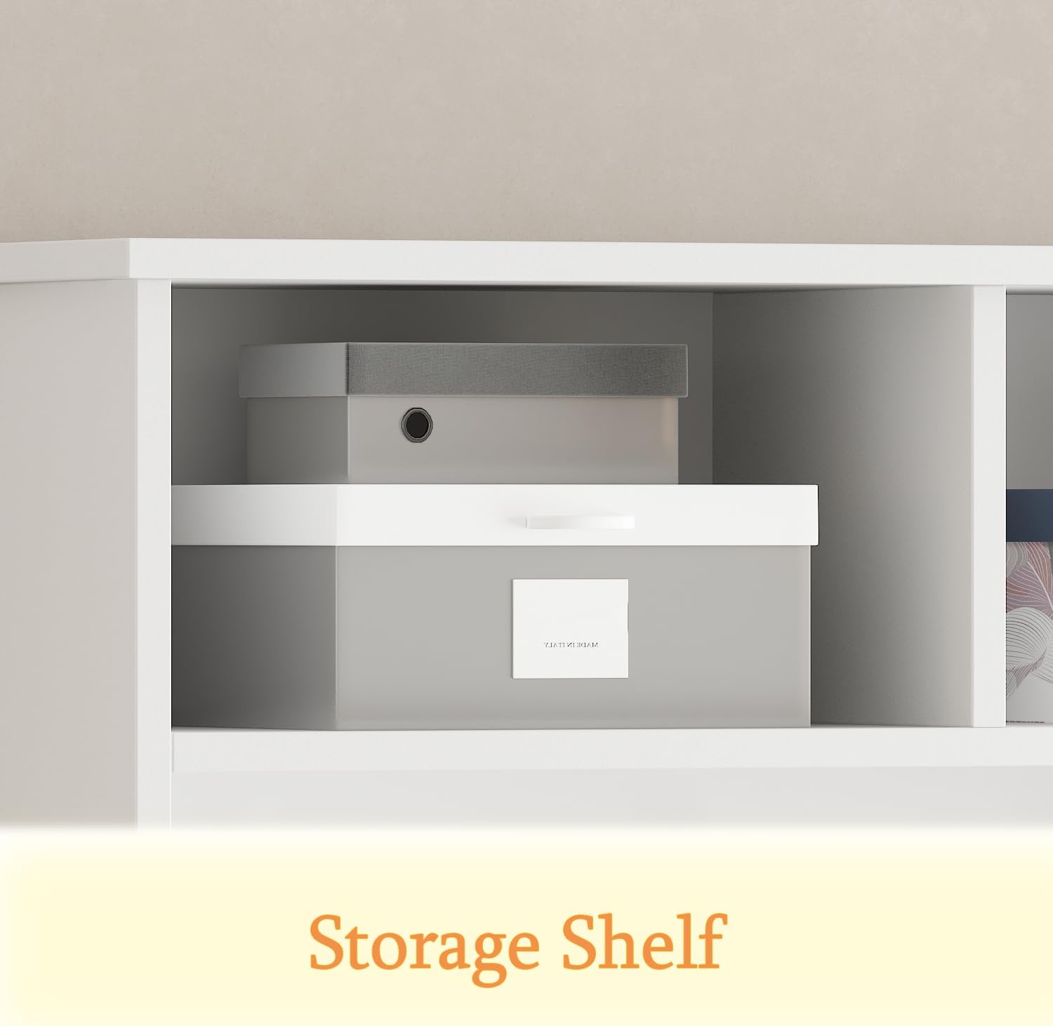 Oversized Hall Tree w/Bench & Shoe Storage, Multi-Purpose Entry Bench w/Coat Rack, Adjustable Shelves, 6 Dual Hooks & 21 Open Compartments, White