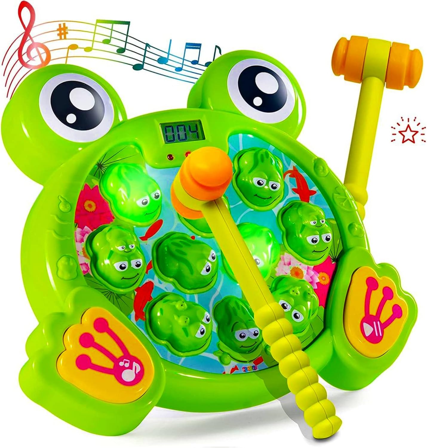 Toddler Batting Frog Game