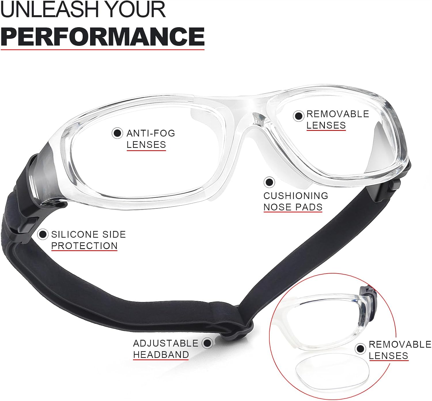 Anti-Fog UV Protection Sports Goggles