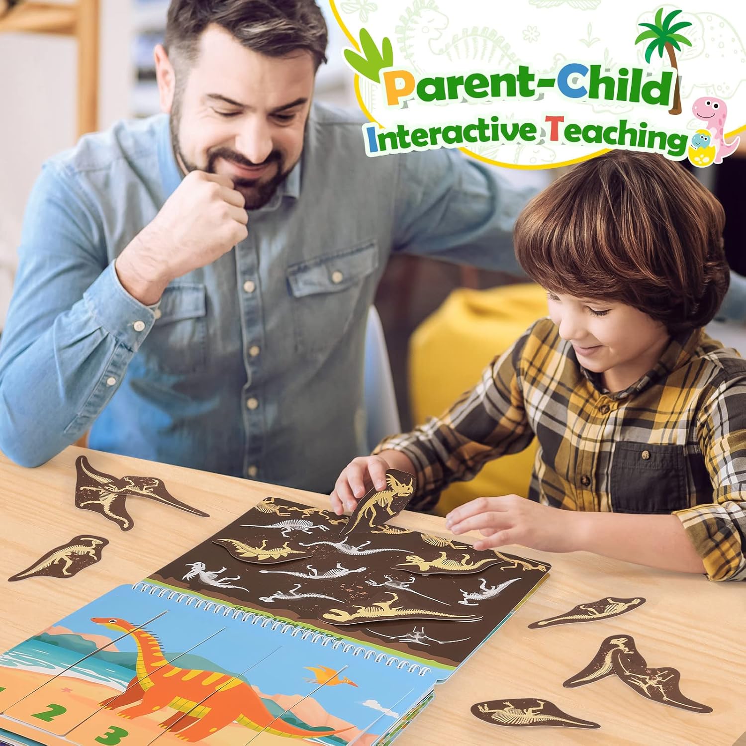 Toys, Dinosaur Themed Busy Books