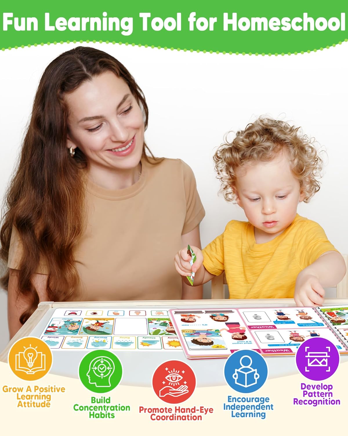 Toddler Busy Books, Preschool Learning Activities, Home School Activity Books