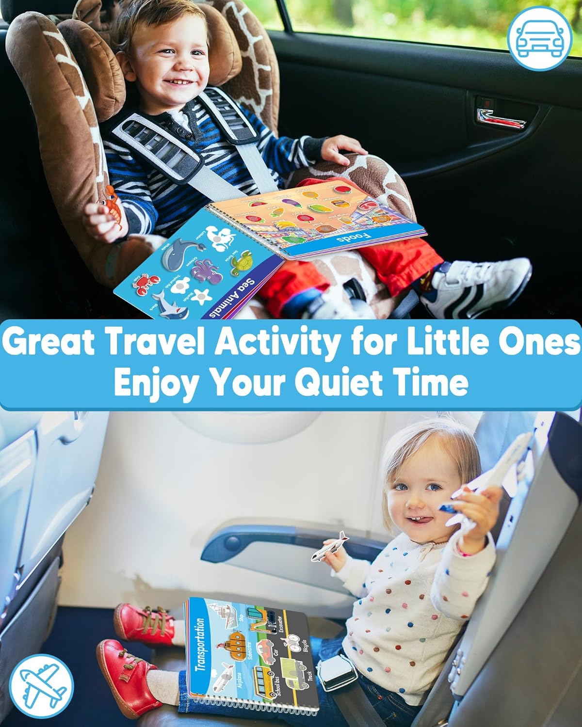 Toddler Busy Books, Preschool Learning Activities, Home School Activity Books