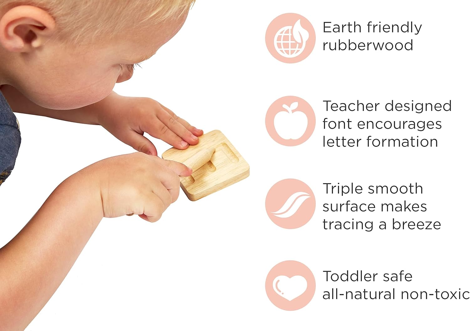 Wooden Alphabet Tracing Board