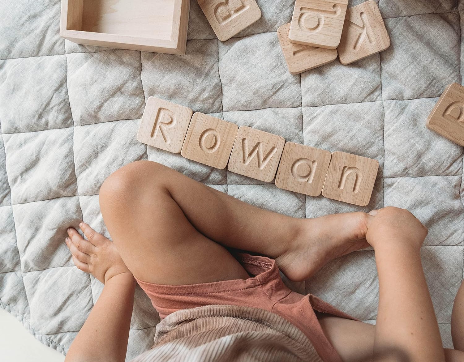 Wooden Alphabet Tracing Board