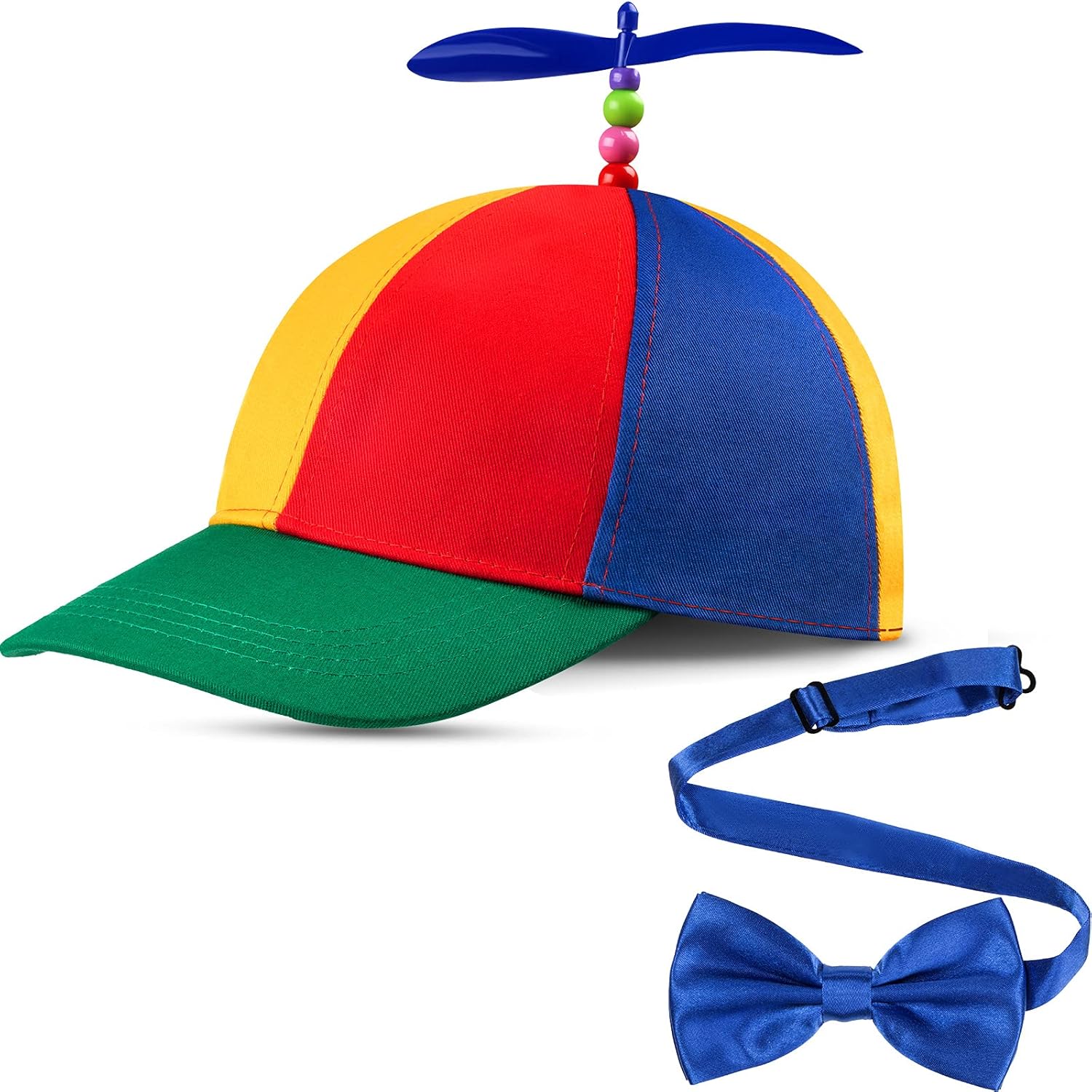 Top Hat Rainbow Removable Hat