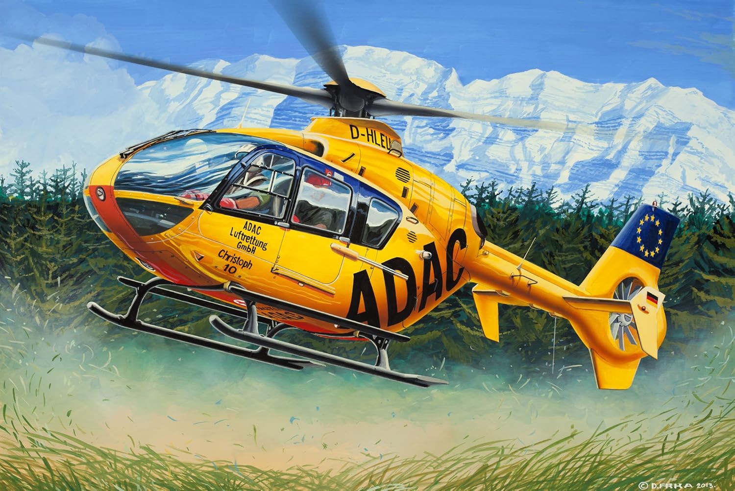 1/72 EC 135 ADAC Easykit