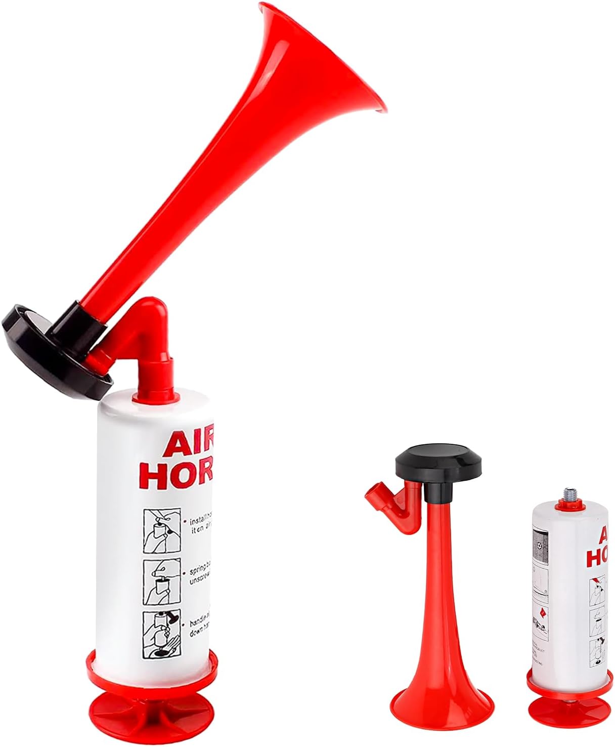 Handheld Air Horn for Boats and Sporting Events