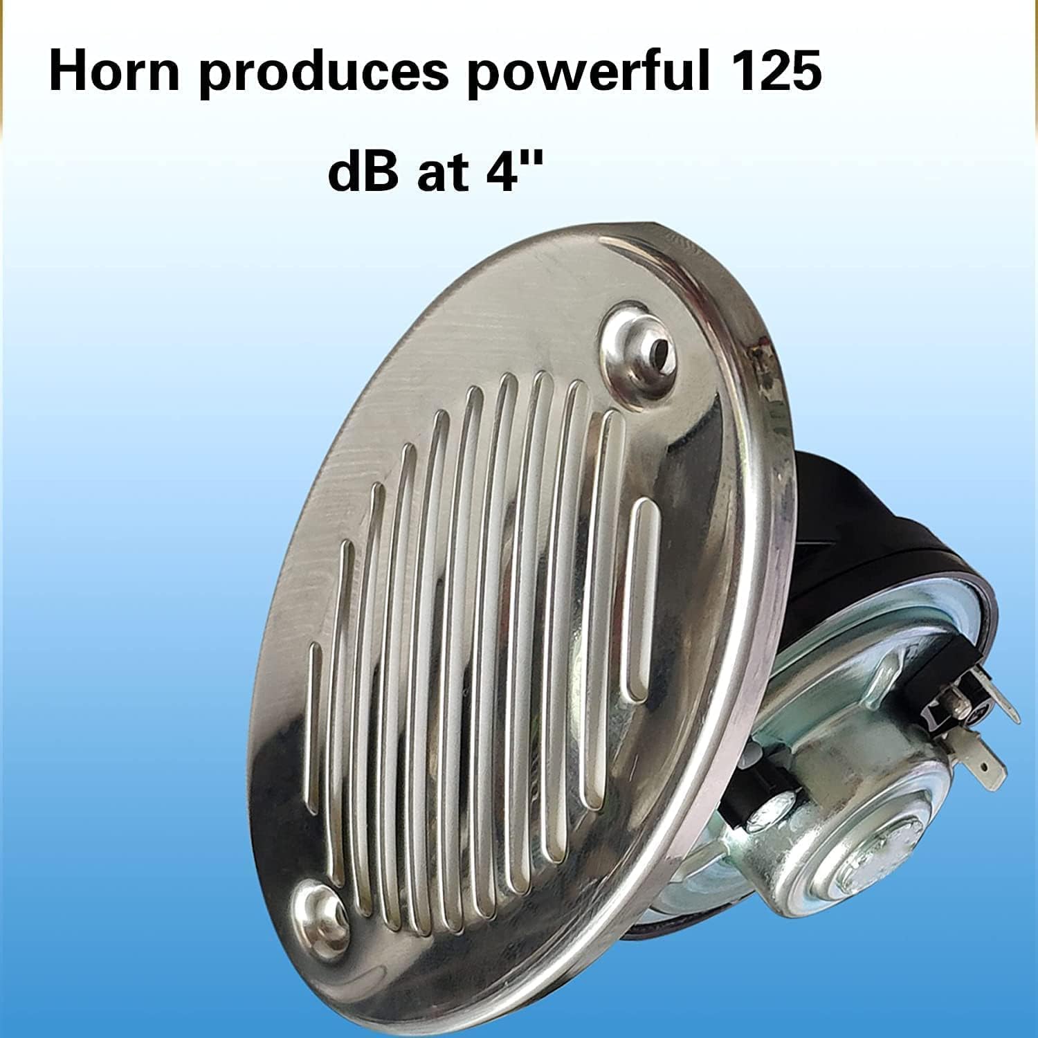 12V Boat Horn with Stainless Steel Screws