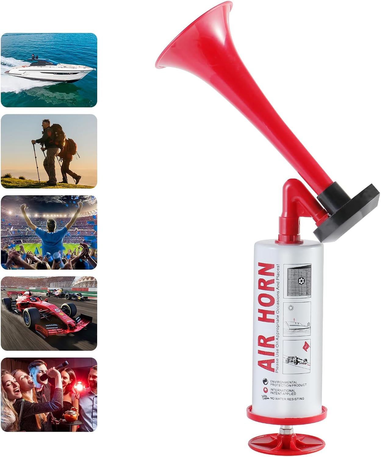 Reusable Air Horns for Boating and Safety