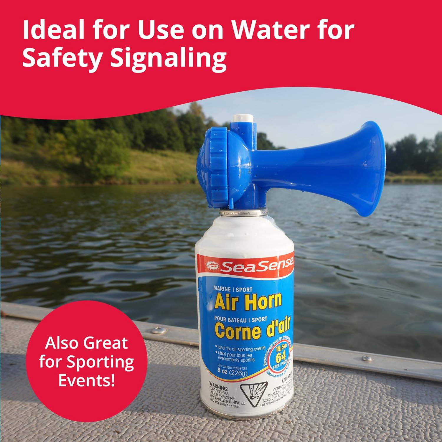 1.4oz Sport Size Air Horn