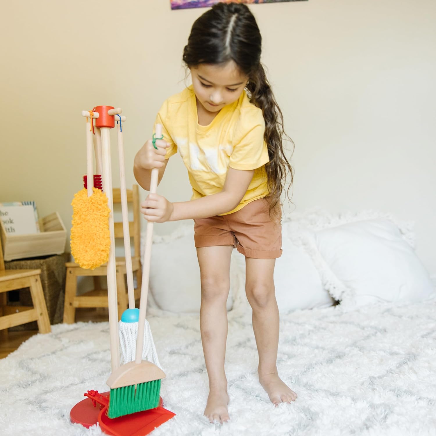 6 Pack Cleaning Pretend Play Set