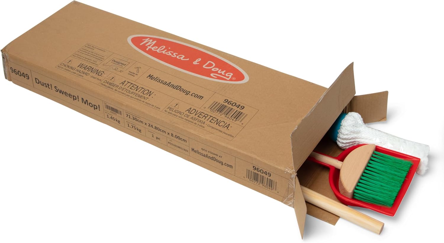 6 Pack Cleaning Pretend Play Set