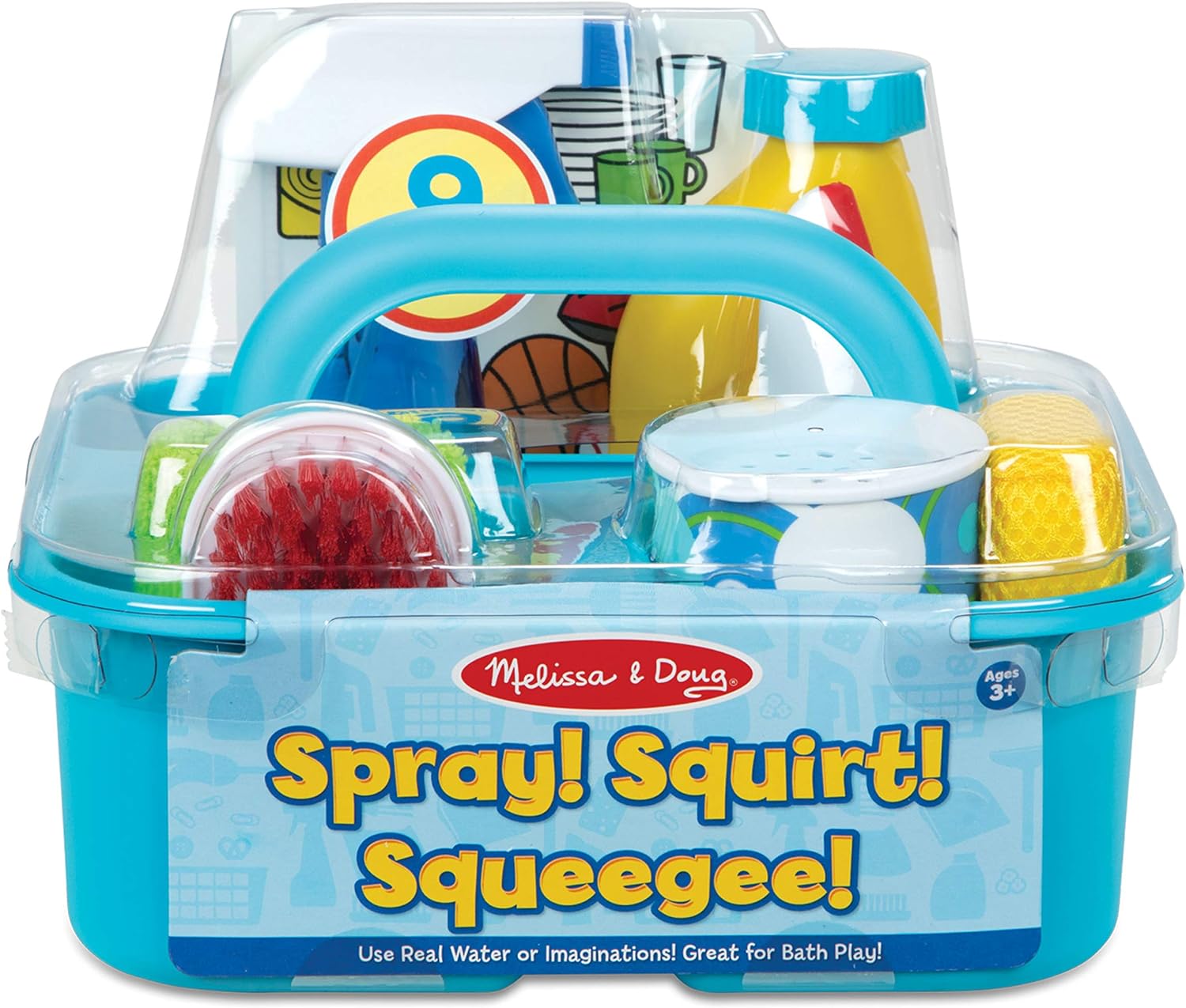 Spray, Squirt & Squeegee Playset
