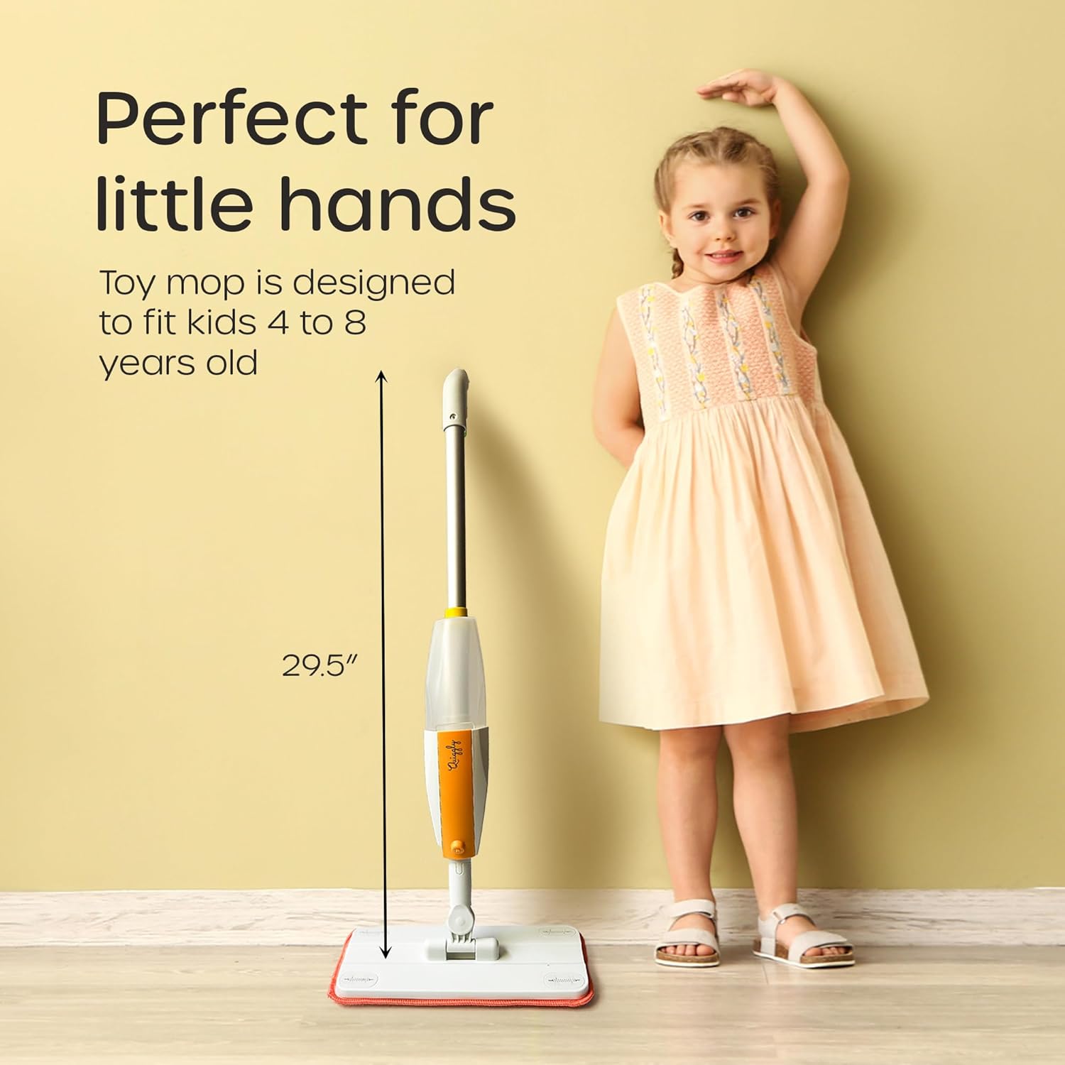 Kids Toy Spray Mop - Toddler Cleaning Kit