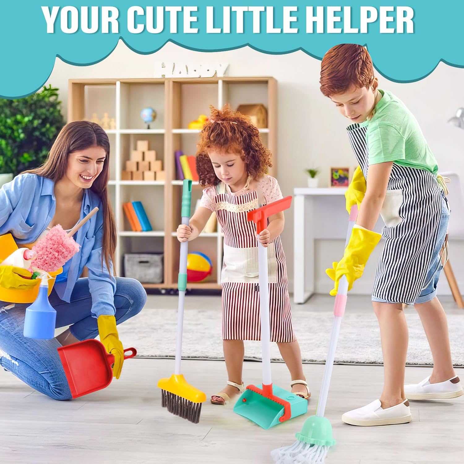 14 Pack Toddler Cleaning Toys Set