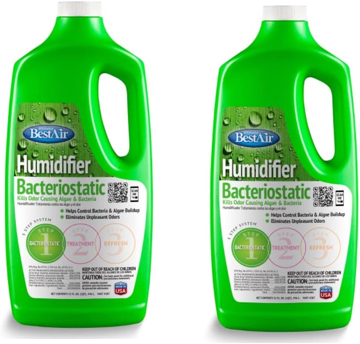 BestAir 3BT, Original BT Humidifier Water Treatment, 32 oz (Approx. 907.2 g) (Pack of 2)