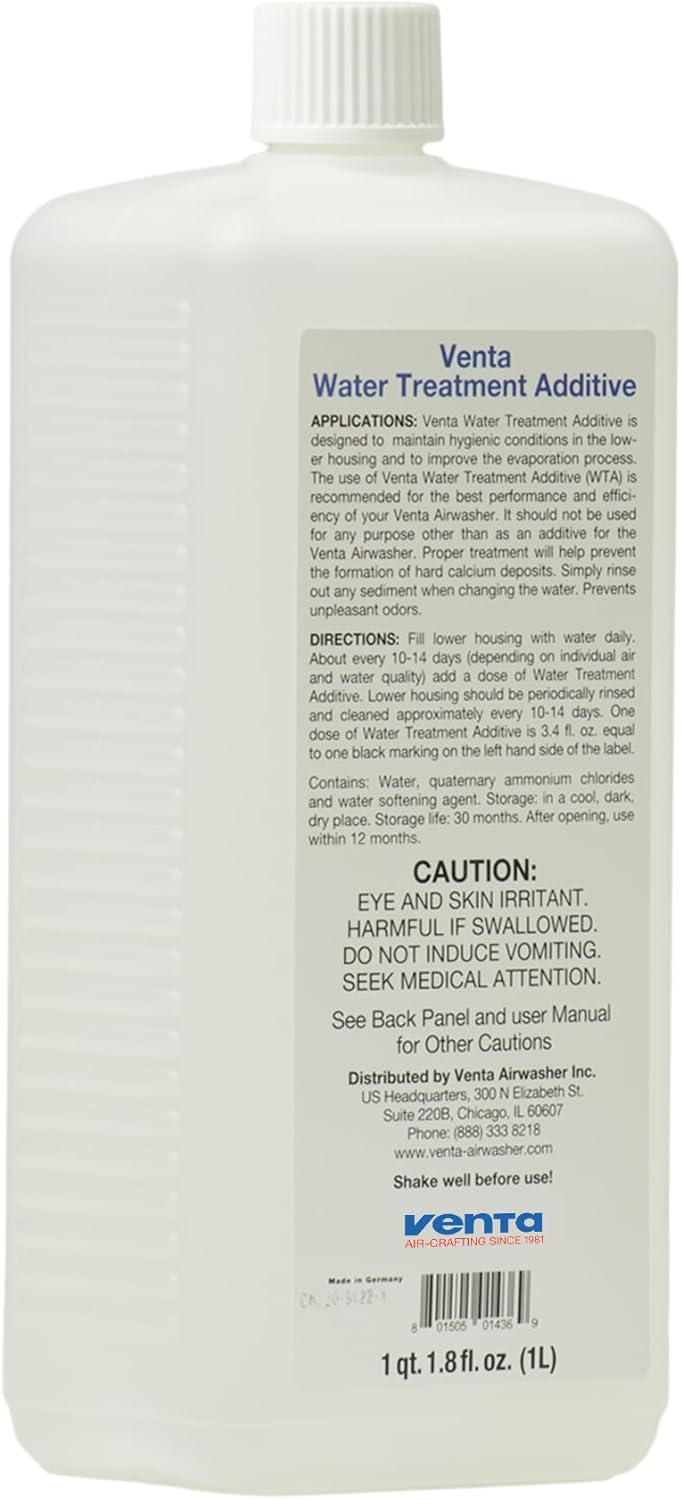 BestAir 3BT-PDQ-6 Original BT Humidifier Antibacterial Water Treatment, 32 Fluid Ounces (Approx. 946.4 ml), Single Pack, Green