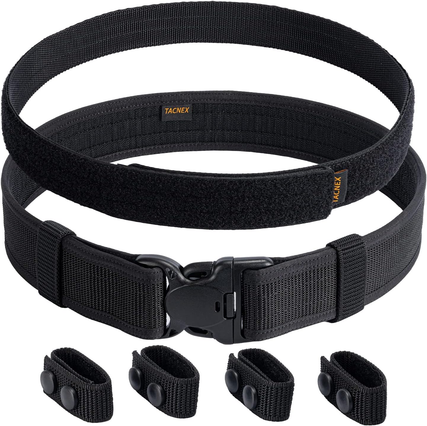 Duty Belt with Hook and Loop Lining