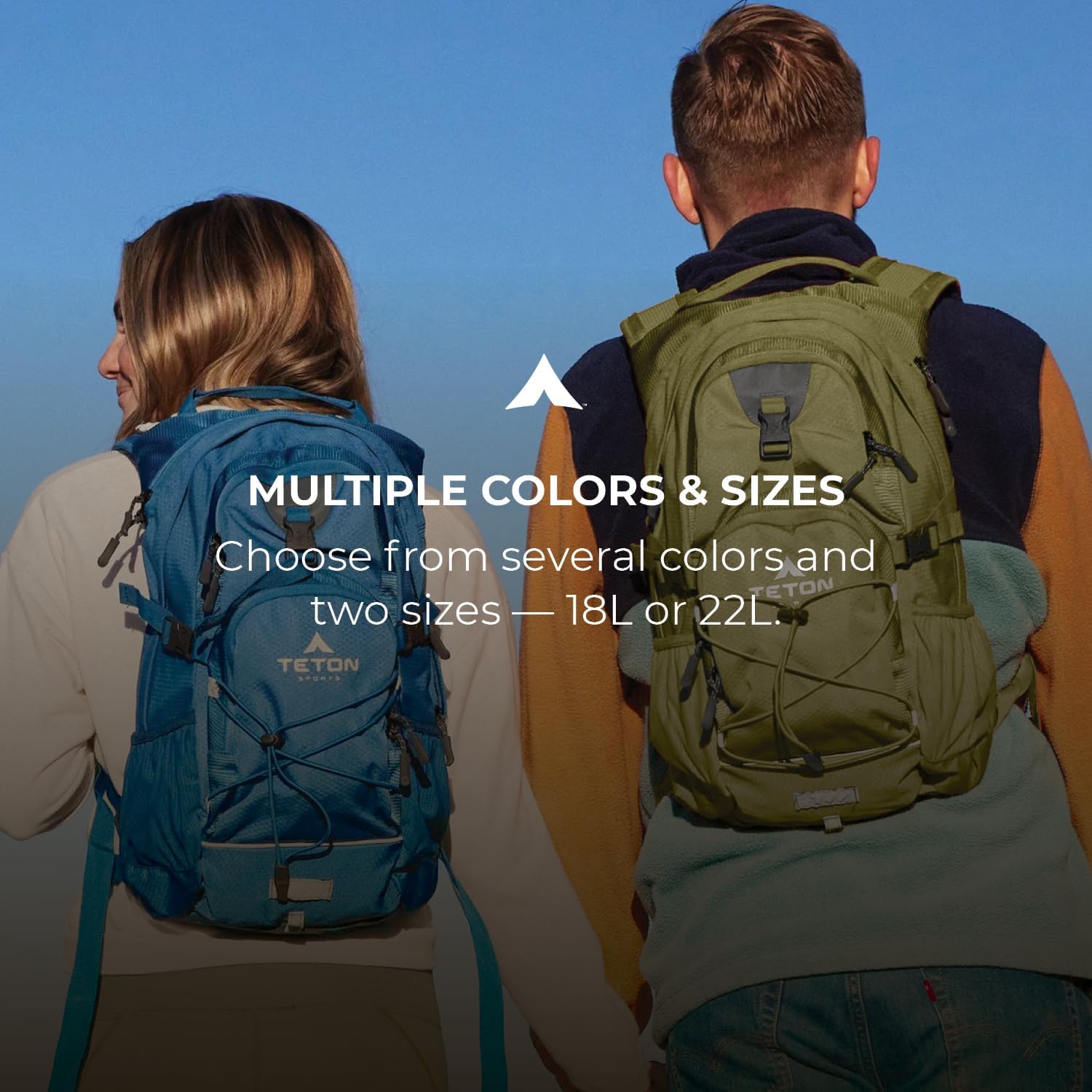 Water Bag Backpack, 18L and 22L Hydration Bladder