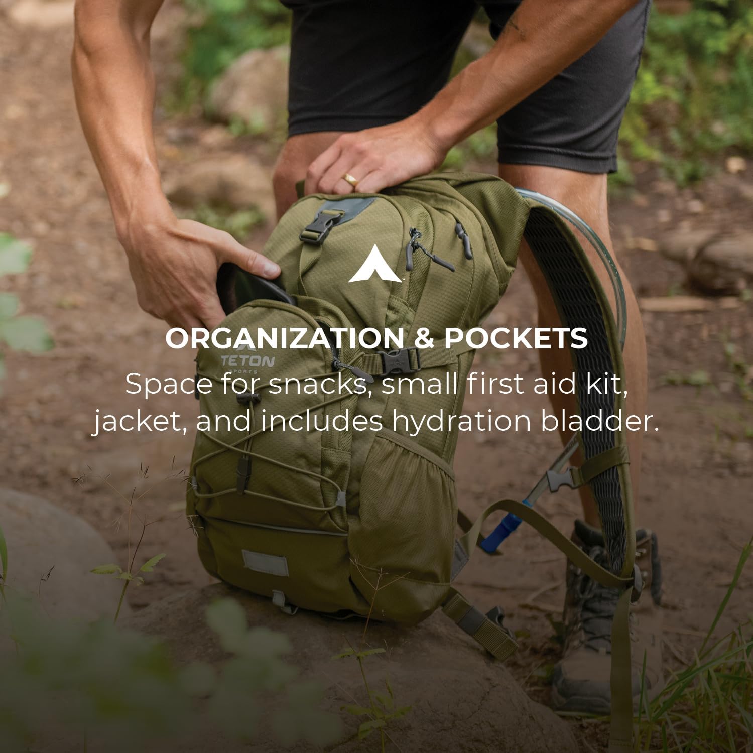 Water Bag Backpack, 18L and 22L Hydration Bladder