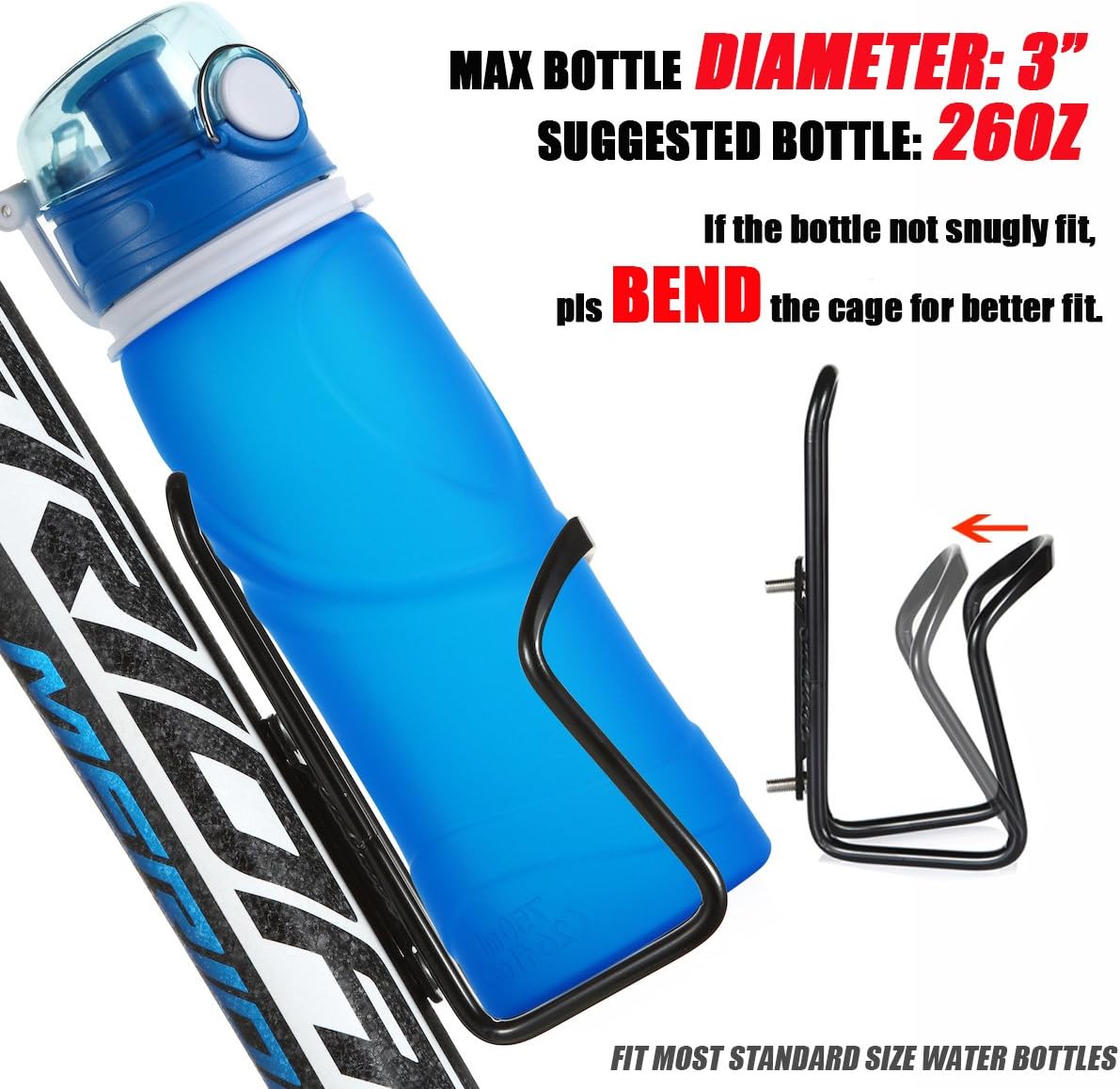 2 Piece Bottle Cage