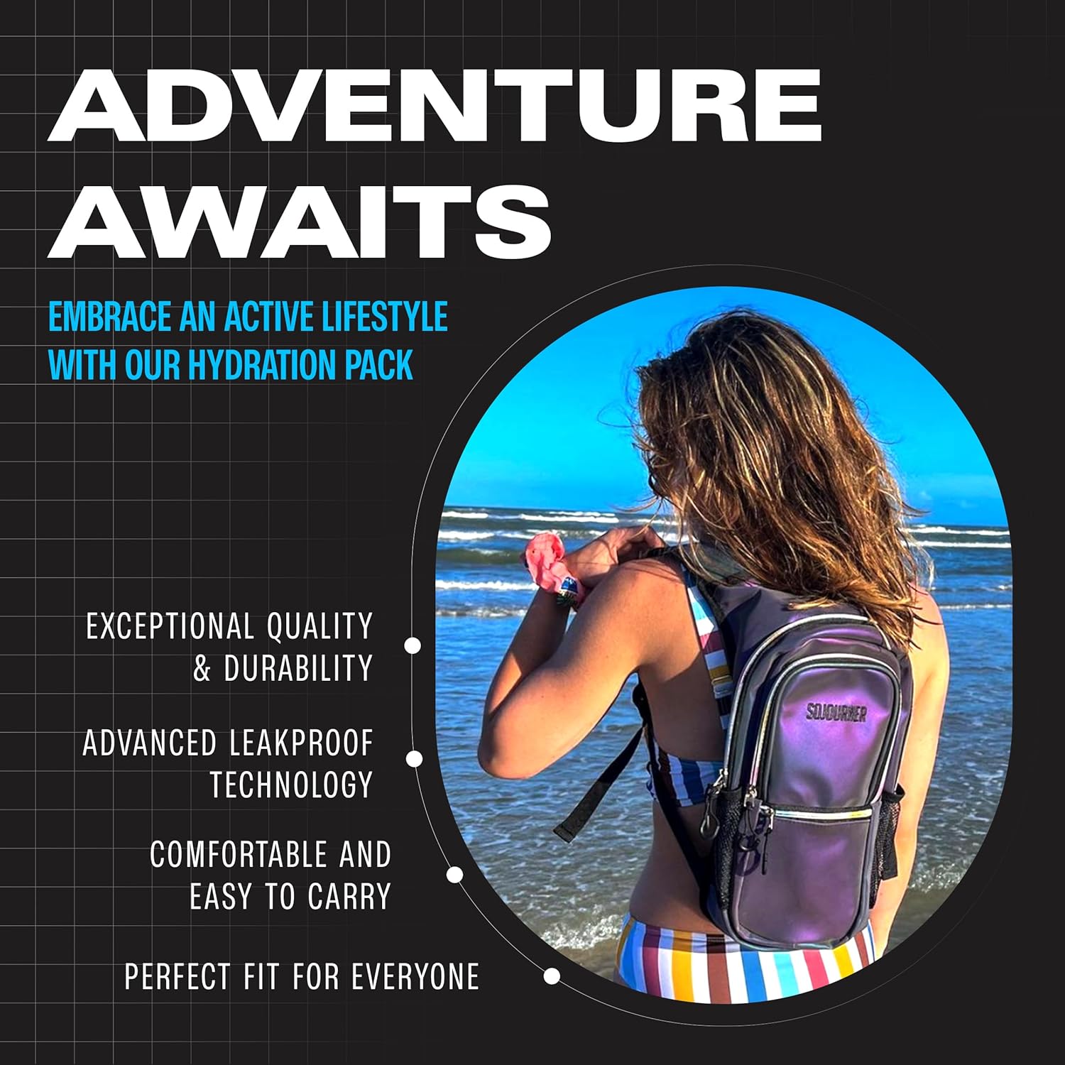 2L Hydropack with Insulated Bladder
