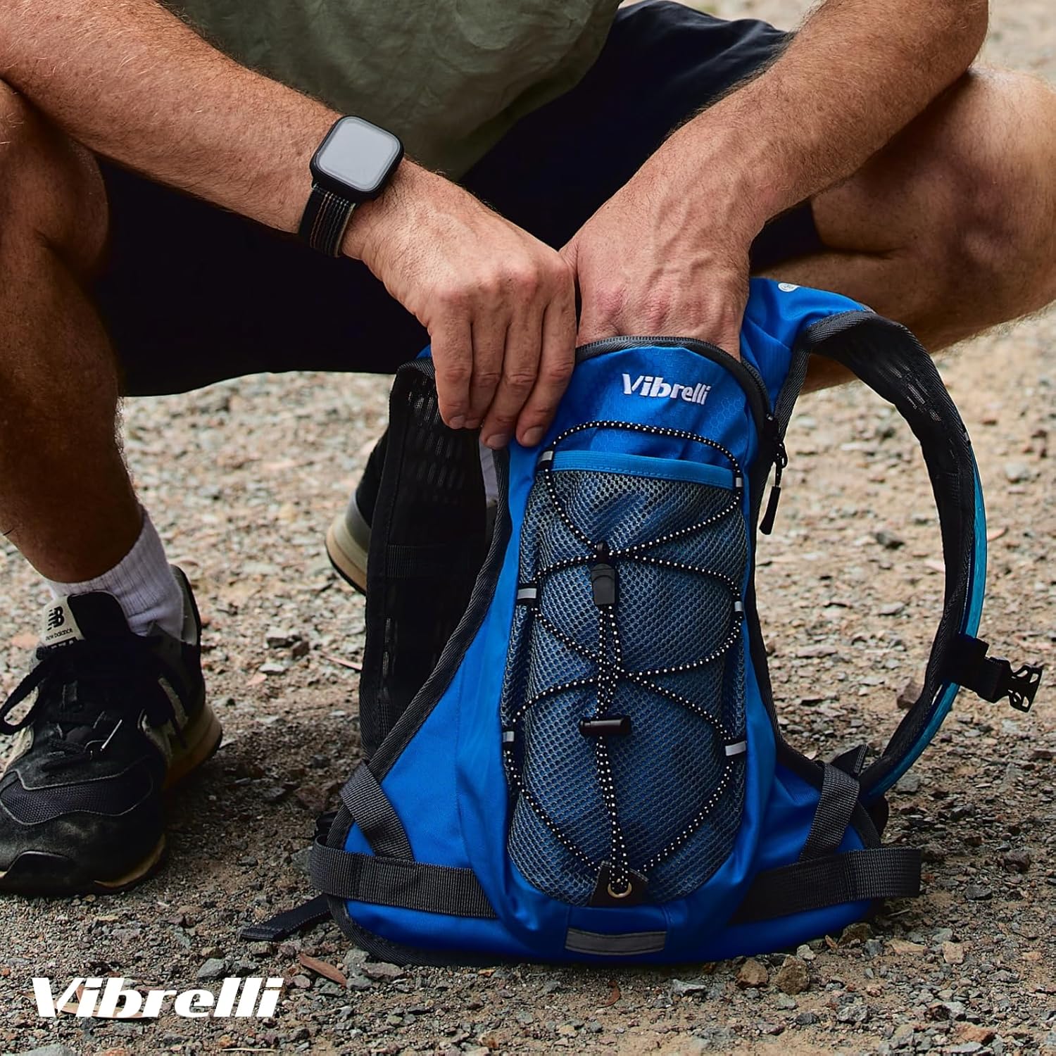 2L Hydration Backpack with High Flow Bite Valve