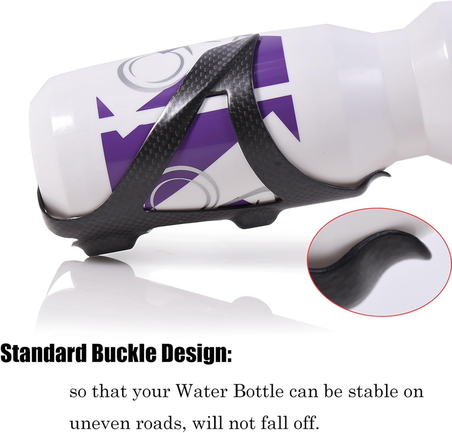 2 Piece Carbon Fiber Bottle Cage