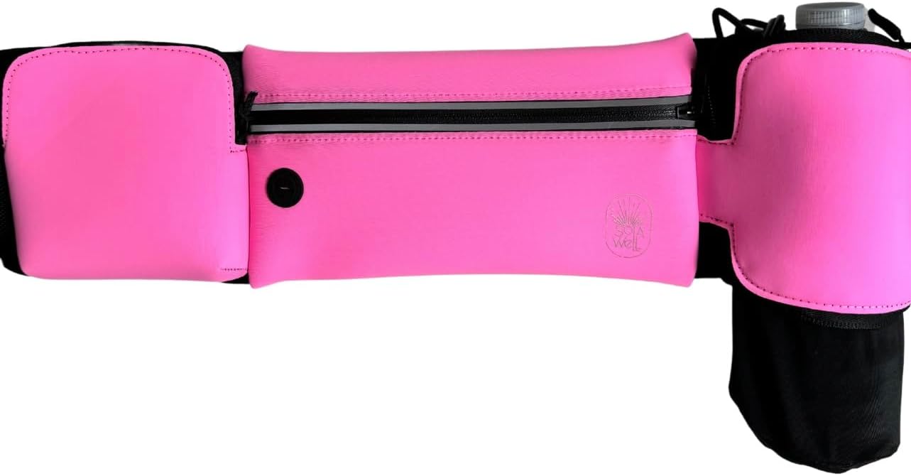Running Belt with Water Bottle Holder