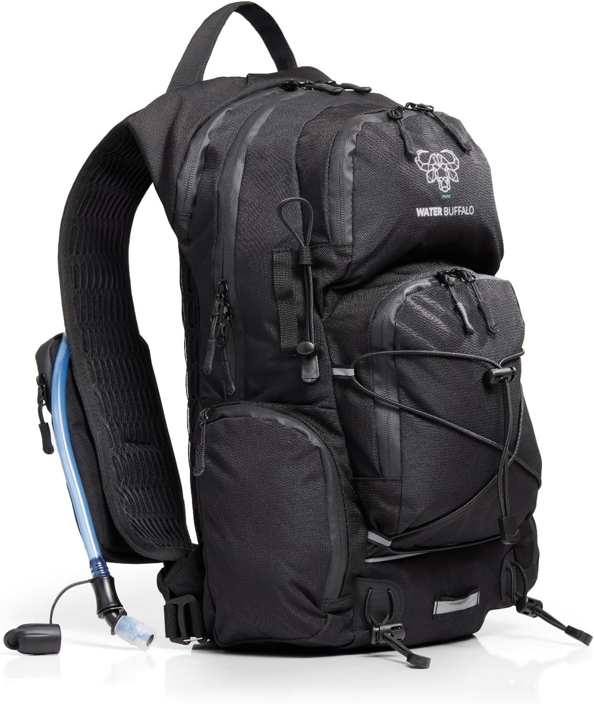 22L Hiking Backpack with Water Bag, Waterproof Zipper