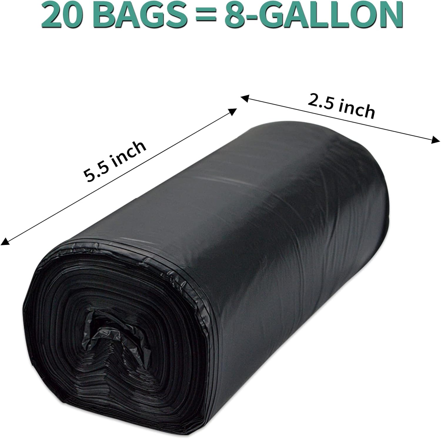 8 Gallon, 5 Gallon Portable Camping Toilet Bags
