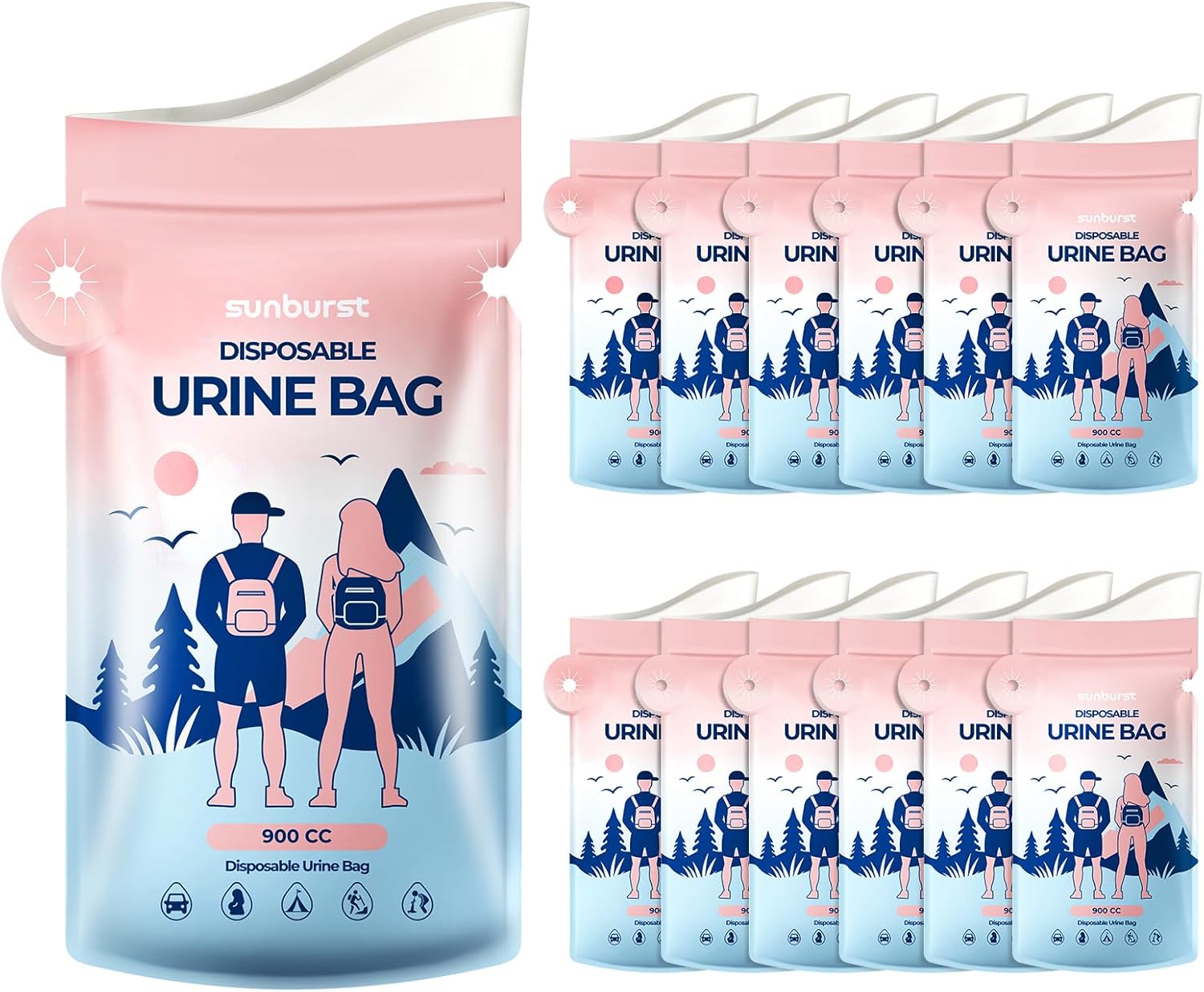 Travel Bucket with Large Opening