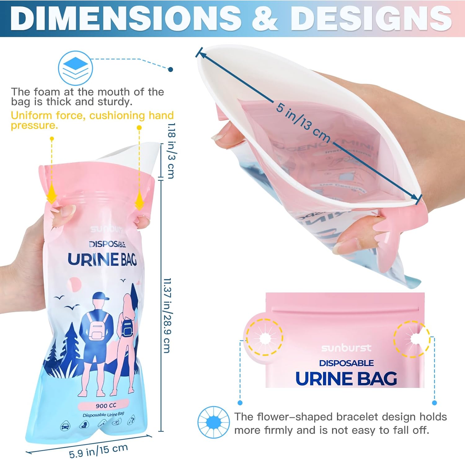 Travel Bucket with Large Opening