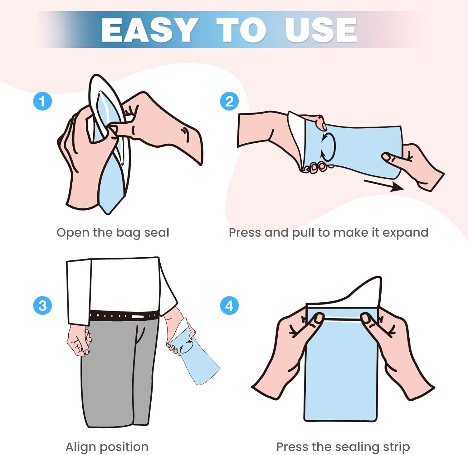 Travel Bucket with Large Opening
