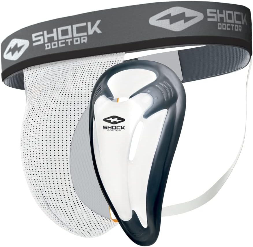 Compression Shorts with Cup Pocket. Athletic Supporter Underwear with Pocket (Cup NOT Included) Adult