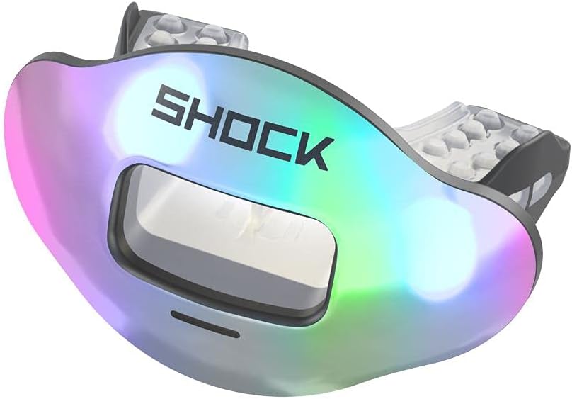 Adult Teen Football Mouthguard with Straps Breathable Wide Opening