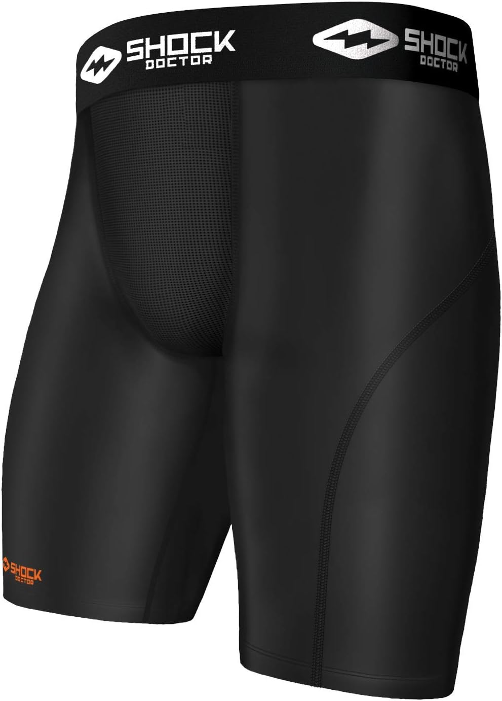 Compression Shorts with Cup Pocket. Athletic Supporter Underwear with Pocket (Cup NOT Included) Adult
