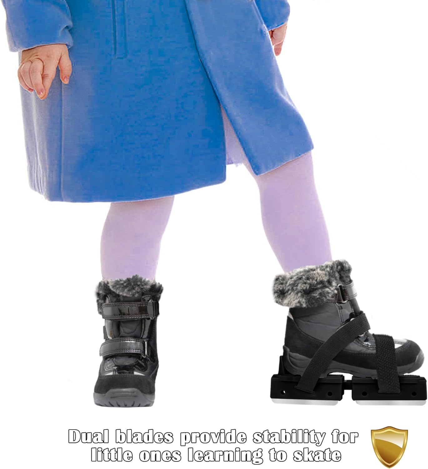 1 Twin Toddler Skates Adjustable Kid's Skates