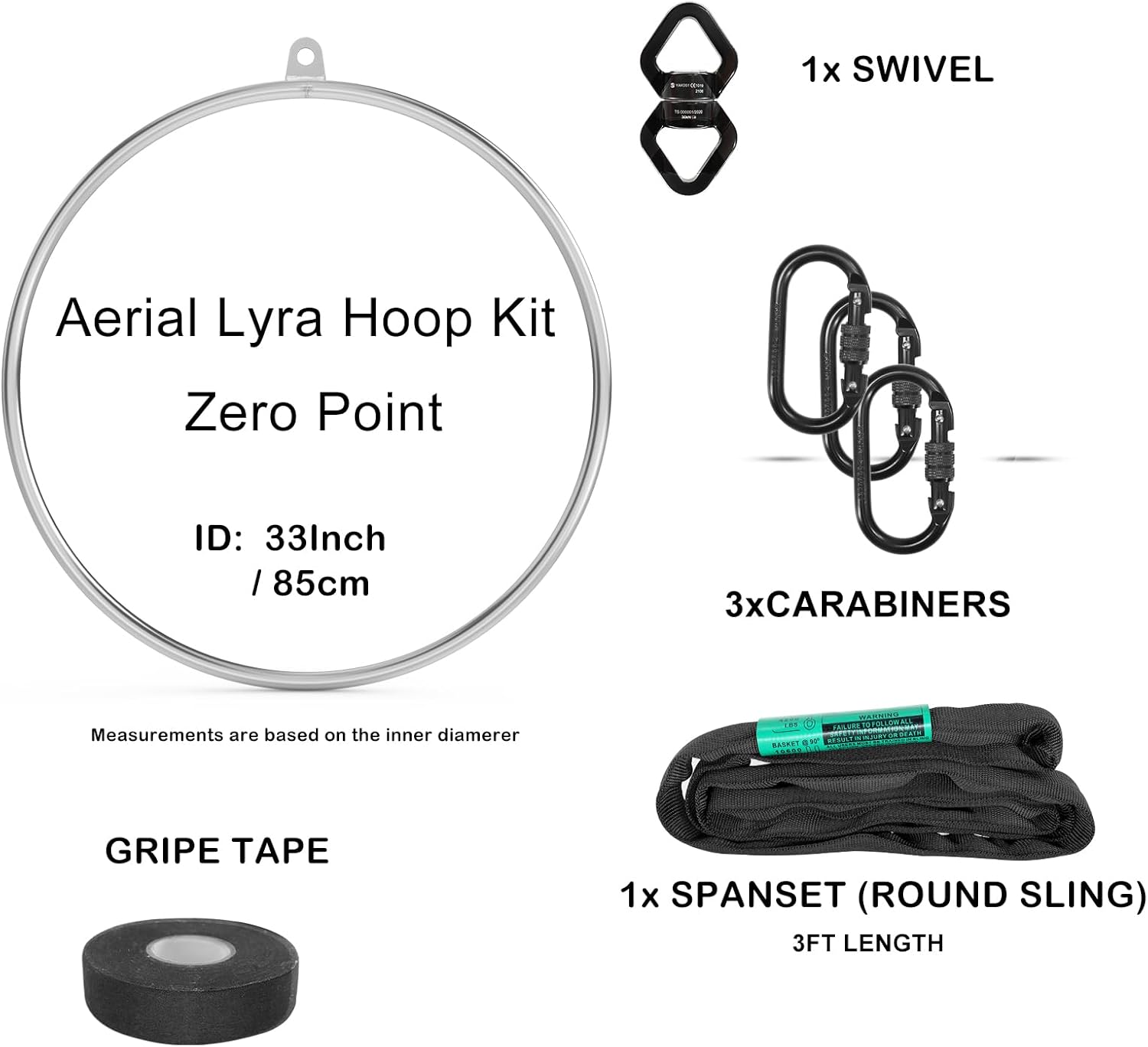 Complete Lyra Aerial Ring Kit