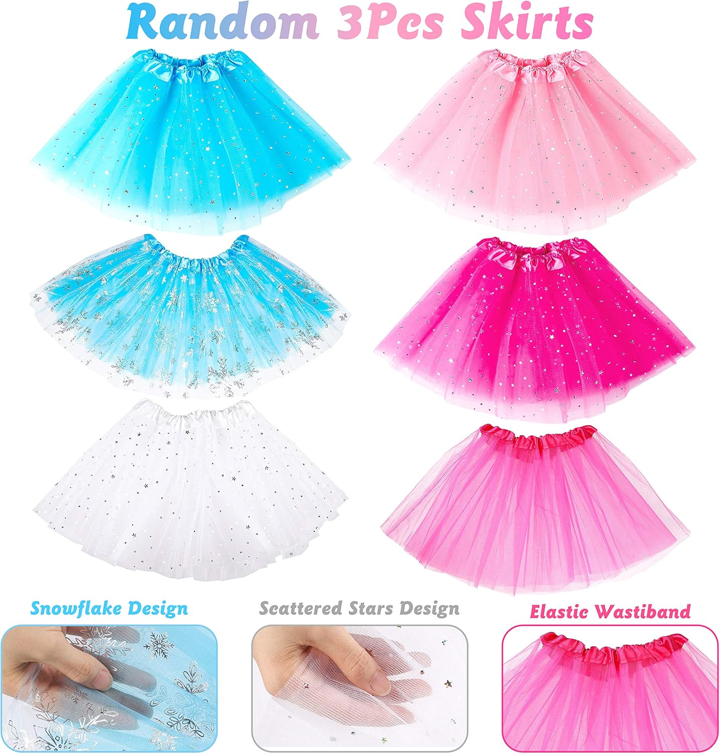 51 Pieces Princess Jewelry Toys Set