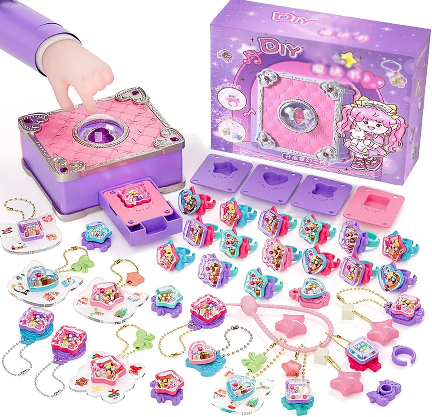 215pcs DIY Magic Jewellery Maker Kit