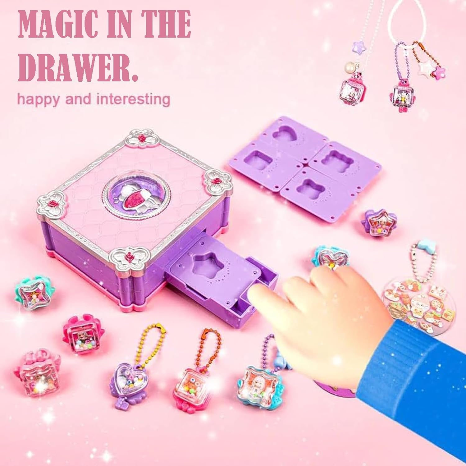 215pcs DIY Magic Jewellery Maker Kit