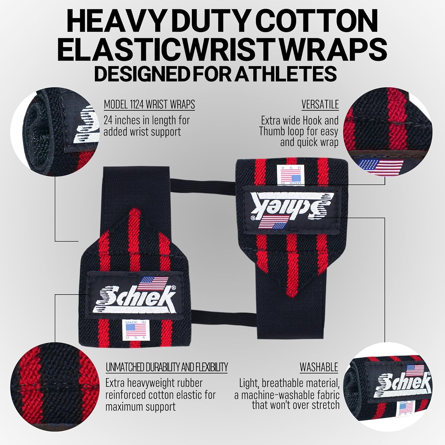 Schiek Sports Heavy Duty Wrist Brace